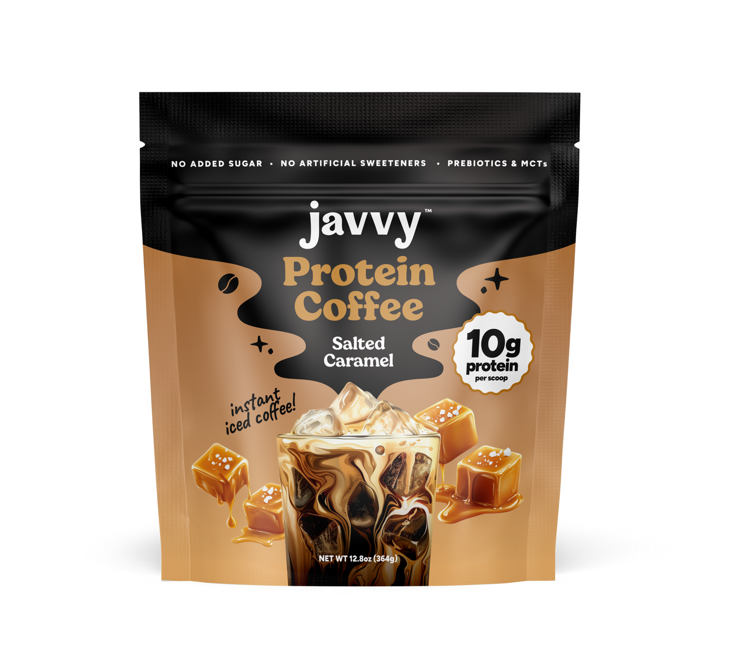 Salted Caramel Protein Coffee
