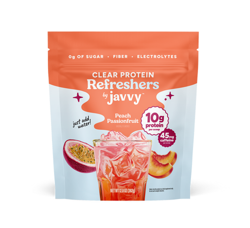 Peach Passionfruit Protein Refresher