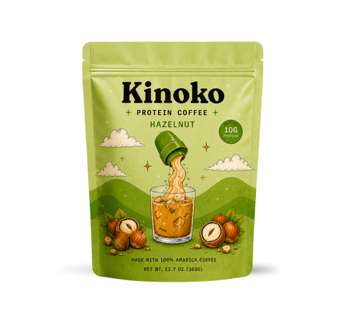 Haselnuss Protein Kaffee