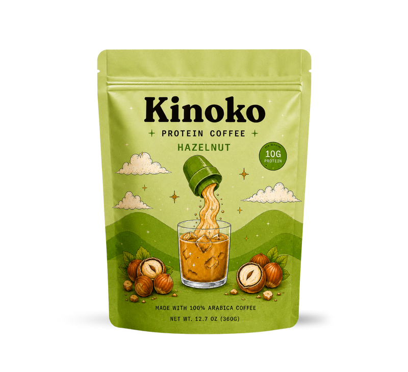 Haselnuss Protein Kaffee